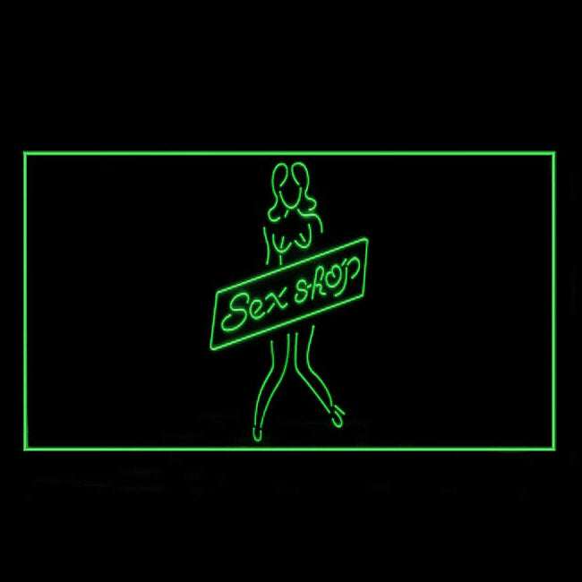 180006 Sex Shop Adult Toys Store Open Home Decor Open Display illuminated Night Light Neon Sign 16 Color By Remote