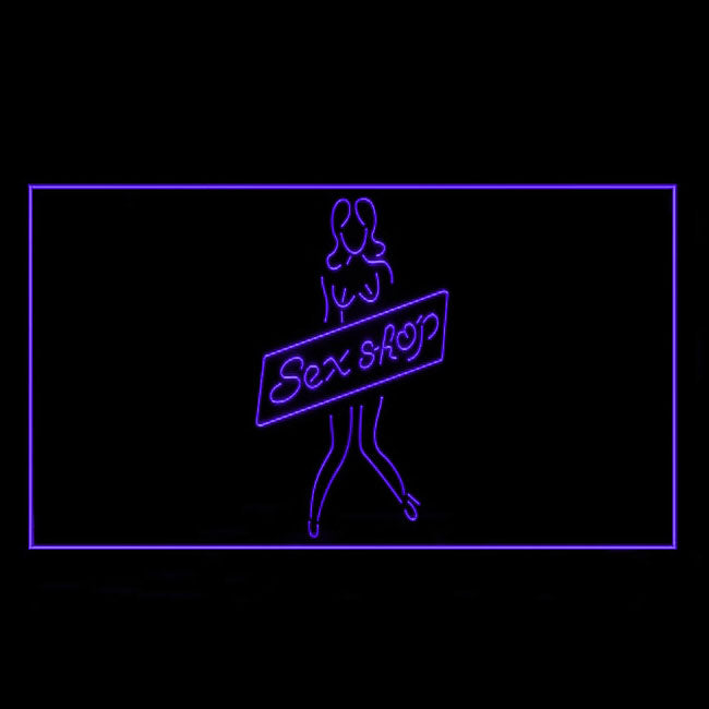 180006 Sex Shop Adult Toys Store Open Home Decor Open Display illuminated Night Light Neon Sign 16 Color By Remote