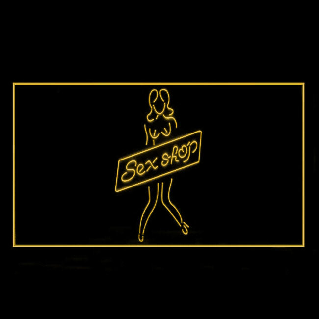 180006 Sex Shop Adult Toys Store Open Home Decor Open Display illuminated Night Light Neon Sign 16 Color By Remote