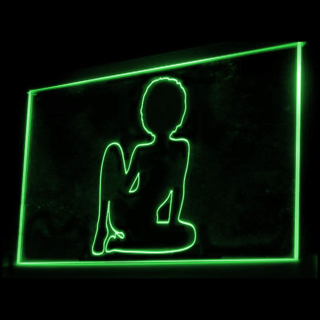180012 Sexy Nude Girl Adult Store Shop Home Decor Open Display illuminated Night Light Neon Sign 16 Color By Remote