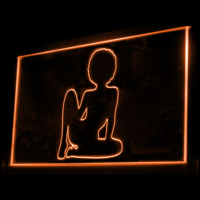 180012 Sexy Nude Girl Adult Store Shop Home Decor Open Display illuminated Night Light Neon Sign 16 Color By Remote