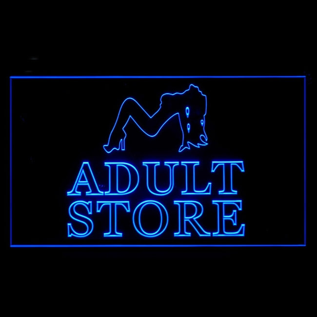 180017 Adult Store Sexy Toys XXX DVD Shop Home Decor Open Display illuminated Night Light Neon Sign 16 Color By Remote