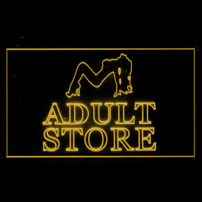 180017 Adult Store Sexy Toys XXX DVD Shop Home Decor Open Display illuminated Night Light Neon Sign 16 Color By Remote