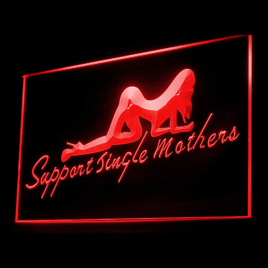 180018 Sex Open Girl Support Moms Pole Sexual Home Decor Open Display illuminated Night Light Neon Sign 16 Color By Remote