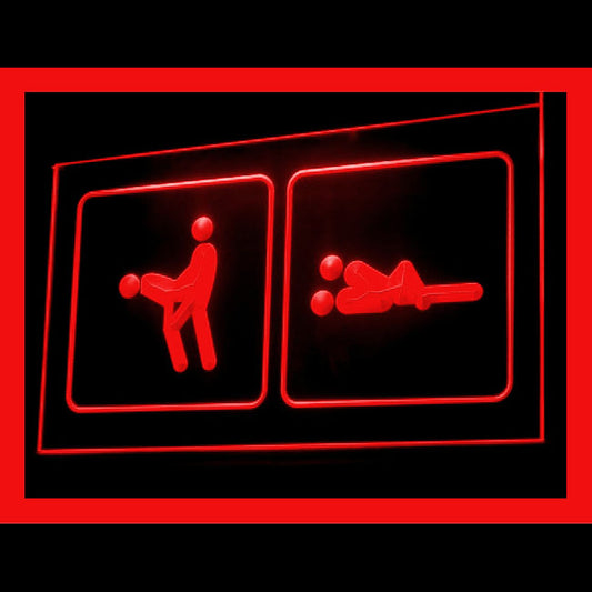 180037 Teach You the Position Funny Adult Shop Home Decor Open Display illuminated Night Light Neon Sign 16 Color By Remote