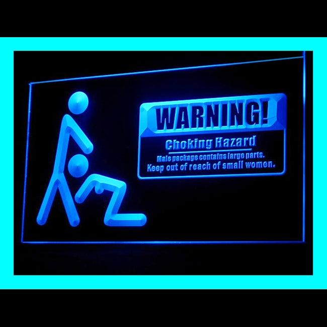180042 Warning Choking Adult Store Shop Home Decor Open Display illuminated Night Light Neon Sign 16 Color By Remote