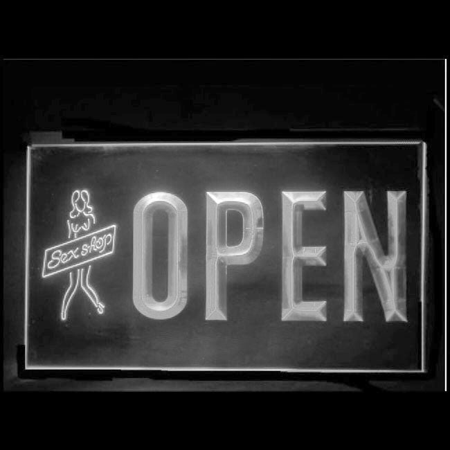 180075 Open Sexy Girls Adult Store Toys Shop Home Decor Open Display illuminated Night Light Neon Sign 16 Color By Remote