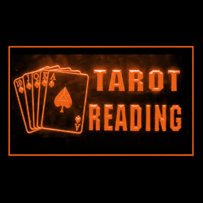 180088 Tarot Reading Psychic Home Decor Shop Home Decor Open Display illuminated Night Light Neon Sign 16 Color By Remote