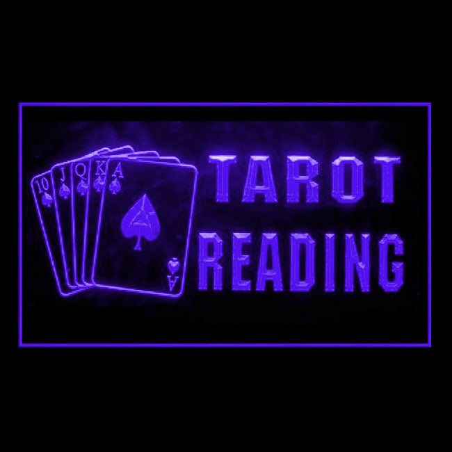 180088 Tarot Reading Psychic Home Decor Shop Home Decor Open Display illuminated Night Light Neon Sign 16 Color By Remote