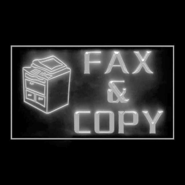 190009 Fax Copy Store Shop Center Home Decor Open Display illuminated Night Light Neon Sign 16 Color By Remote