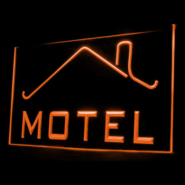 190031 MOTEL Home Decor Open Display illuminated Night Light Neon Sign 16 Color By Remote