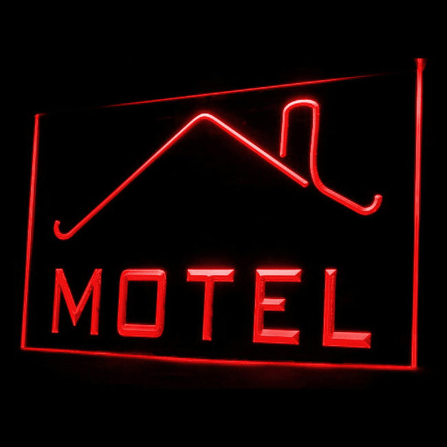 190031 MOTEL Home Decor Open Display illuminated Night Light Neon Sign 16 Color By Remote