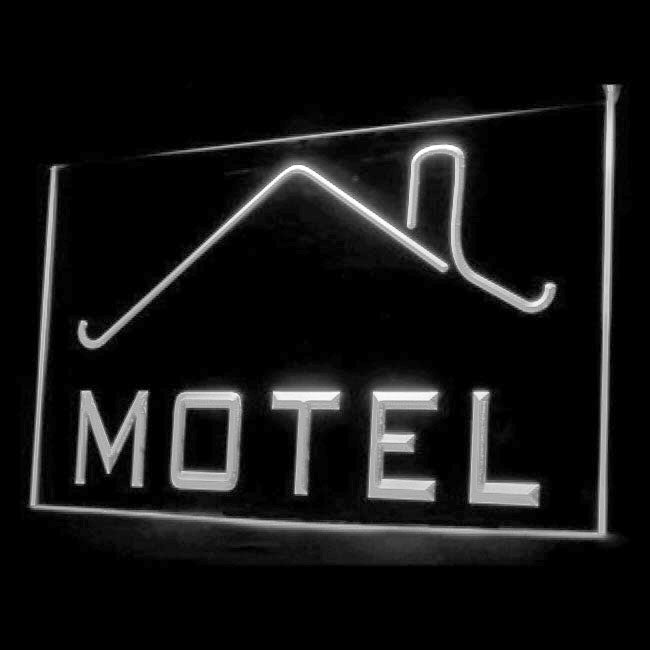 190031 MOTEL Home Decor Open Display illuminated Night Light Neon Sign 16 Color By Remote