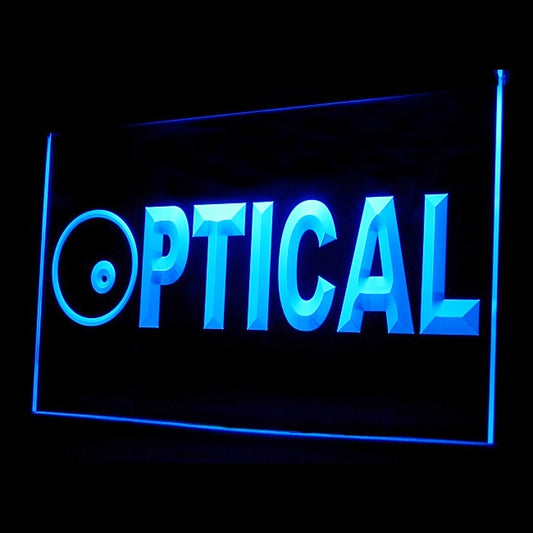190035 Optical Glasses Shop Store Home Decor Open Display illuminated Night Light Neon Sign 16 Color By Remote