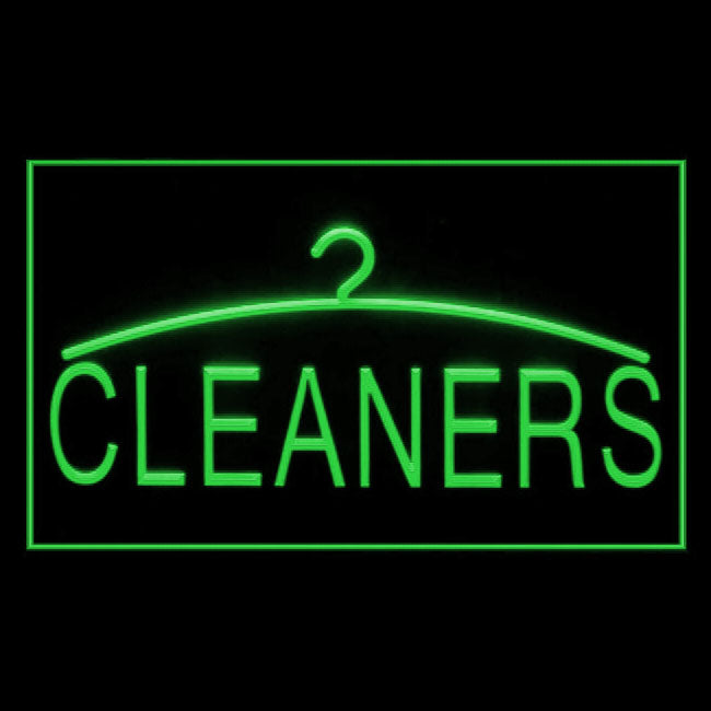 190042 Cleaners Laundromat Laundry Shop Home Decor Open Display illuminated Night Light Neon Sign 16 Color By Remote