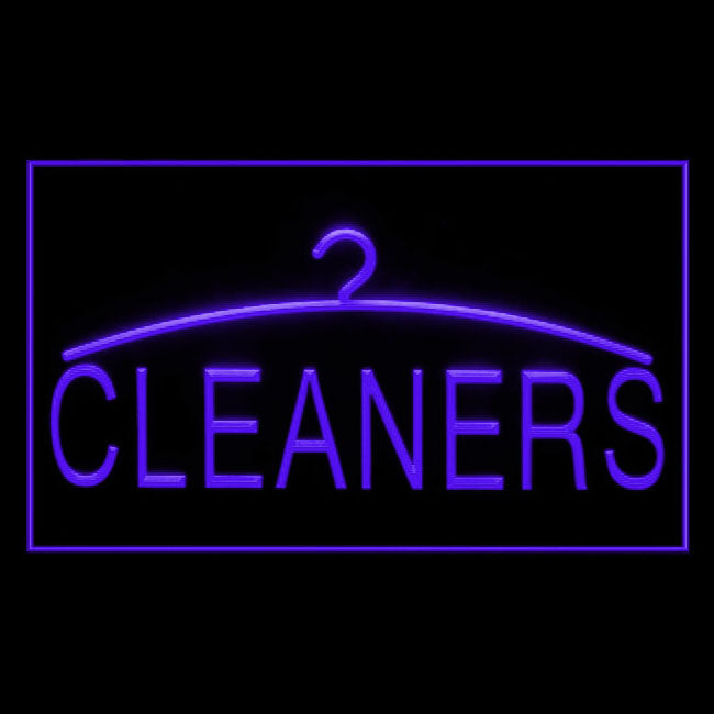190042 Cleaners Laundromat Laundry Shop Home Decor Open Display illuminated Night Light Neon Sign 16 Color By Remote