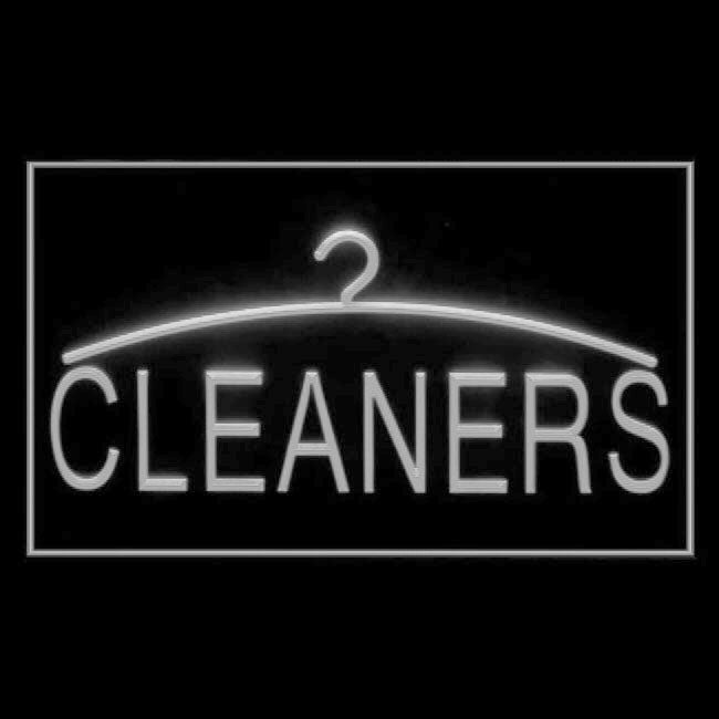190042 Cleaners Laundromat Laundry Shop Home Decor Open Display illuminated Night Light Neon Sign 16 Color By Remote