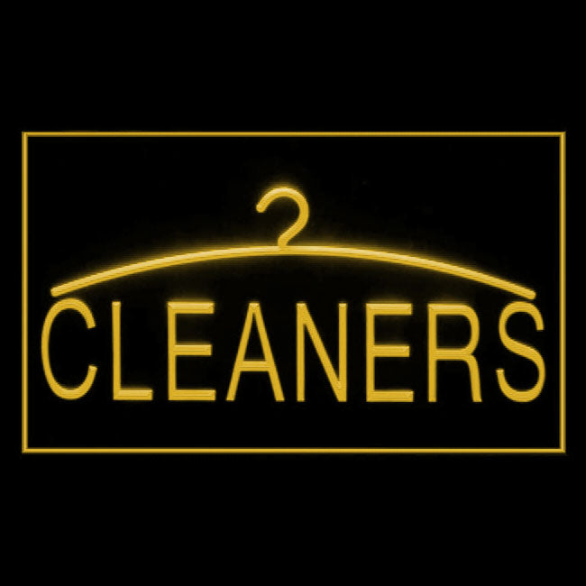 190042 Cleaners Laundromat Laundry Shop Home Decor Open Display illuminated Night Light Neon Sign 16 Color By Remote