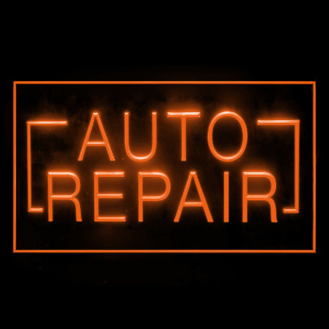 190049 Auto Repair Vehicle Shop Home Decor Open Display illuminated Night Light Neon Sign 16 Color By Remotes