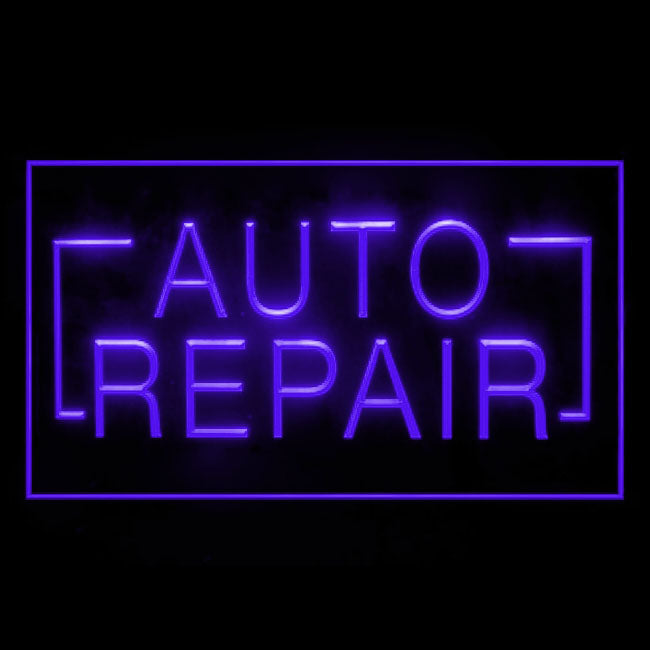 190049 Auto Repair Vehicle Shop Home Decor Open Display illuminated Night Light Neon Sign 16 Color By Remotes