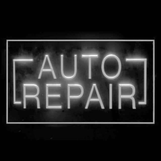 190049 Auto Repair Vehicle Shop Home Decor Open Display illuminated Night Light Neon Sign 16 Color By Remotes