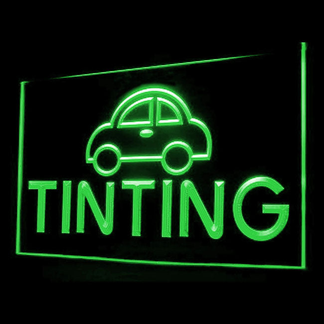 190051 Tinting Auto Vehicle Shop Store Home Decor Open Display illuminated Night Light Neon Sign 16 Color By Remotes