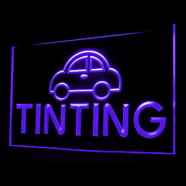190051 Tinting Auto Vehicle Shop Store Home Decor Open Display illuminated Night Light Neon Sign 16 Color By Remotes