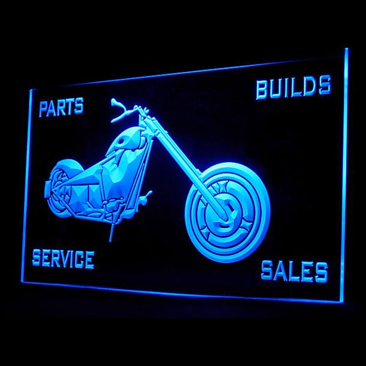 190074 Motorcycle Bike Auto Vehicle Shop Home Decor Open Display illuminated Night Light Neon Sign 16 Color By Remotes