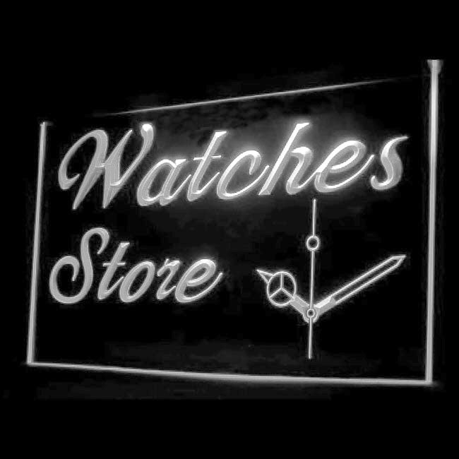 190079 Watch Store Shop Home Decor Open Display illuminated Night Light Neon Sign 16 Color By Remote