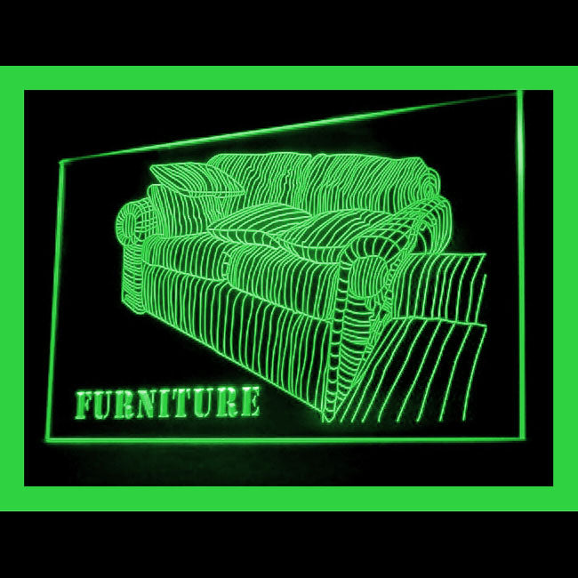 190105 Furniture Shop Home Decor Open Display illuminated Night Light Neon Sign 16 Color By Remote