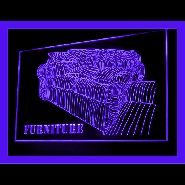 190105 Furniture Shop Home Decor Open Display illuminated Night Light Neon Sign 16 Color By Remote