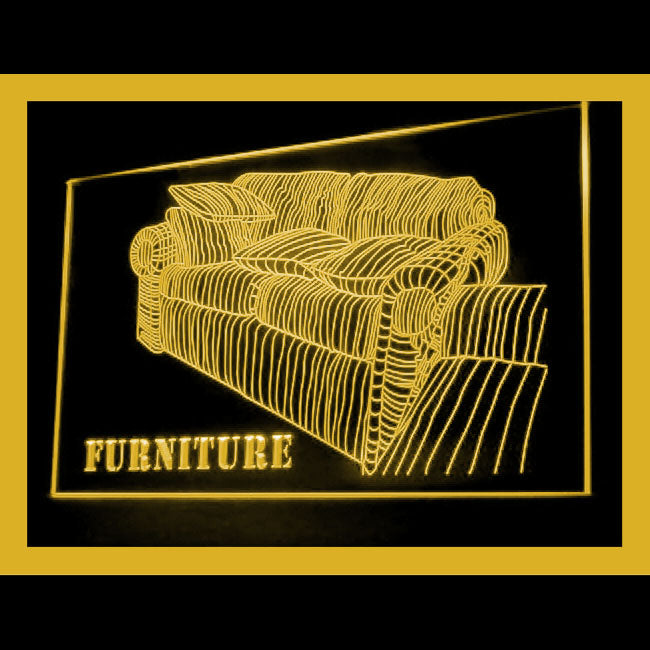 190105 Furniture Shop Home Decor Open Display illuminated Night Light Neon Sign 16 Color By Remote