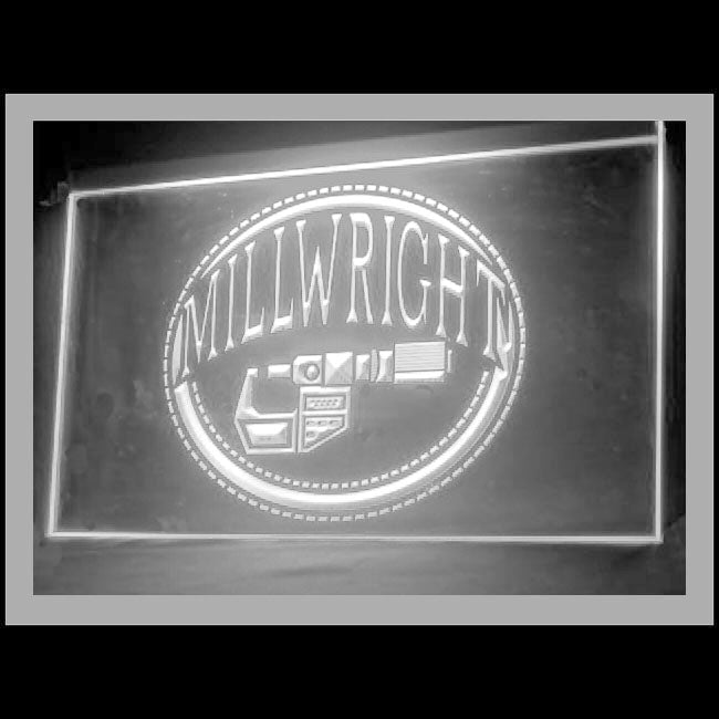 190145 Millwright Service Tools Shop Home Decor Open Display illuminated Night Light Neon Sign 16 Color By Remote