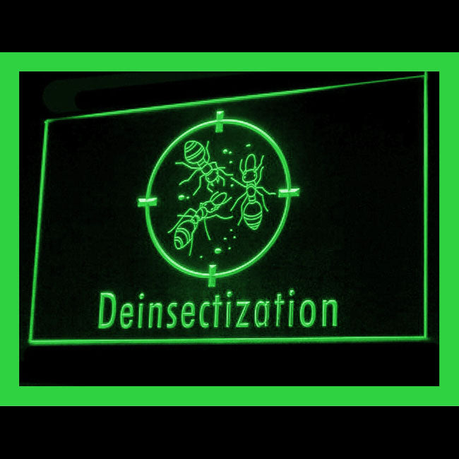 190147 Deinsectization Insect Store Shop Home Decor Open Display illuminated Night Light Neon Sign 16 Color By Remote