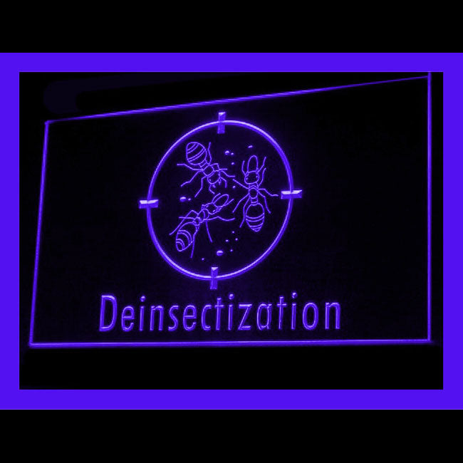 190147 Deinsectization Insect Store Shop Home Decor Open Display illuminated Night Light Neon Sign 16 Color By Remote