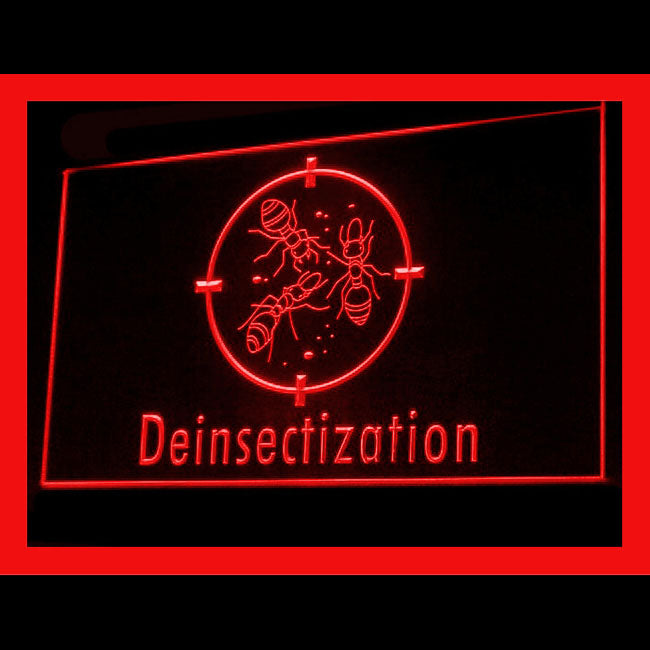 190147 Deinsectization Insect Store Shop Home Decor Open Display illuminated Night Light Neon Sign 16 Color By Remote