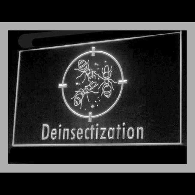 190147 Deinsectization Insect Store Shop Home Decor Open Display illuminated Night Light Neon Sign 16 Color By Remote