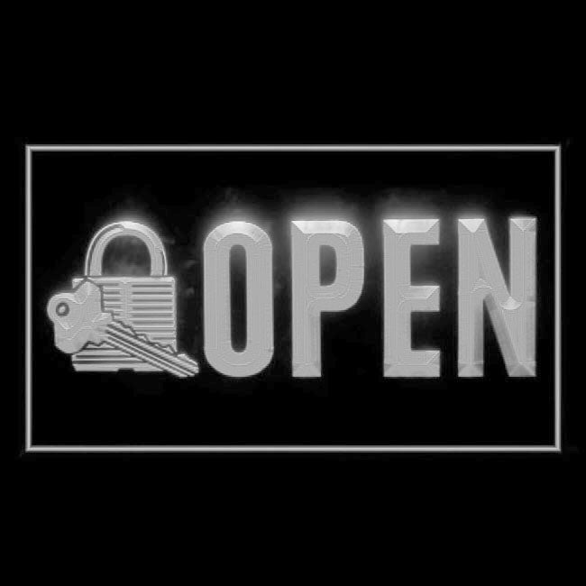 190161 Locksmith Key Cutting Tool Shop Home Decor Open Display illuminated Night Light Neon Sign 16 Color By Remote