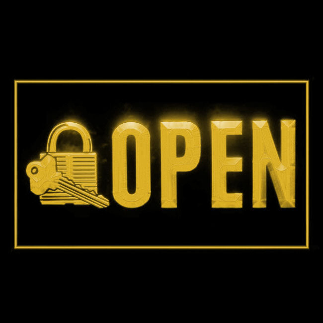 190161 Locksmith Key Cutting Tool Shop Home Decor Open Display illuminated Night Light Neon Sign 16 Color By Remote