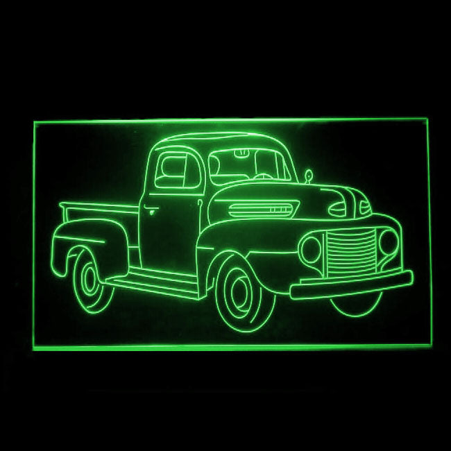 190169 Truck Open Auto Repair Vehicle Displays Home Decor Open Display illuminated Night Light Neon Sign 16 Color By Remote