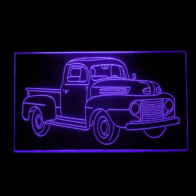 190169 Truck Open Auto Repair Vehicle Displays Home Decor Open Display illuminated Night Light Neon Sign 16 Color By Remote