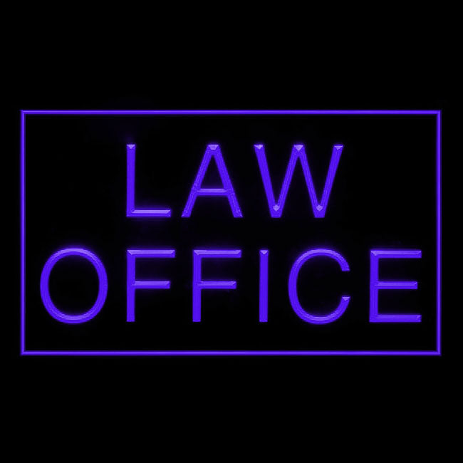 190189 Law Office Store Shop Home Decor Open Display illuminated Night Light Neon Sign 16 Color By Remote