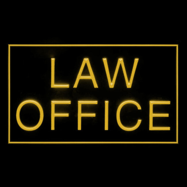 190189 Law Office Store Shop Home Decor Open Display illuminated Night Light Neon Sign 16 Color By Remote