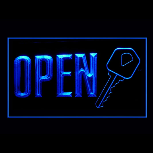 190199 Locksmith Key Cutting Tool Shop Home Decor Open Display illuminated Night Light Neon Sign 16 Color By Remote