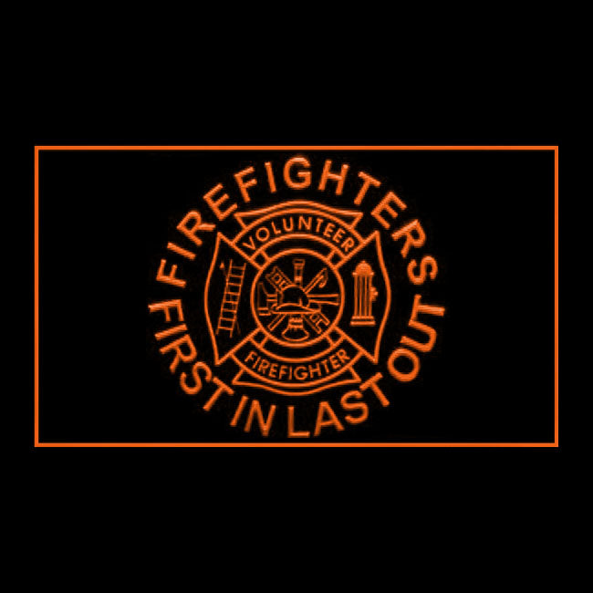 190207 Firefighter Fire Club Home Decor Open Display illuminated Night Light Neon Sign 16 Color By Remote