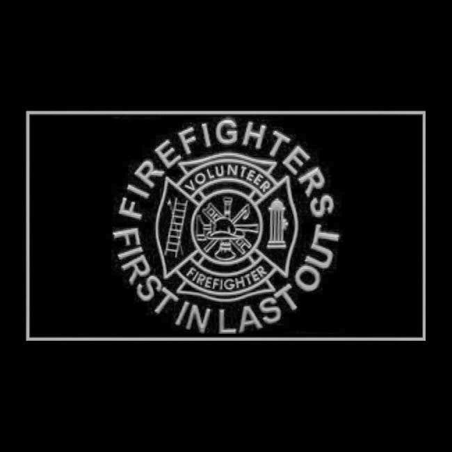 190207 Firefighter Fire Club Home Decor Open Display illuminated Night Light Neon Sign 16 Color By Remote