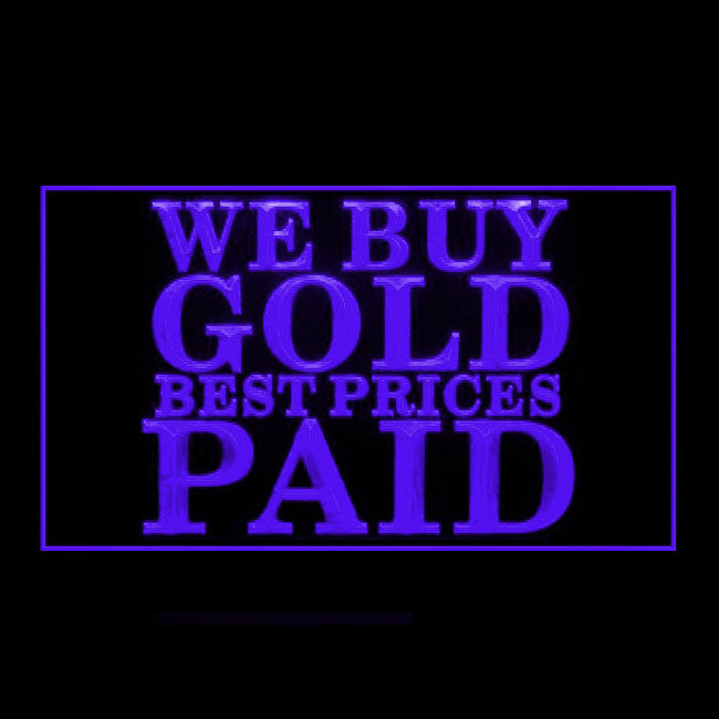 190209 We Buy Gold Jewelry Store Shop Home Decor Open Display illuminated Night Light Neon Sign 16 Color By Remote