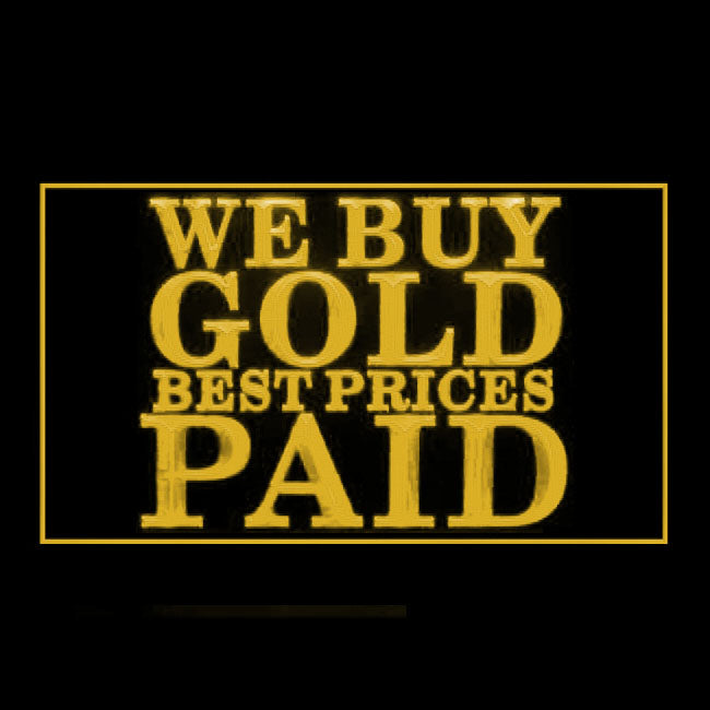 190209 We Buy Gold Jewelry Store Shop Home Decor Open Display illuminated Night Light Neon Sign 16 Color By Remote