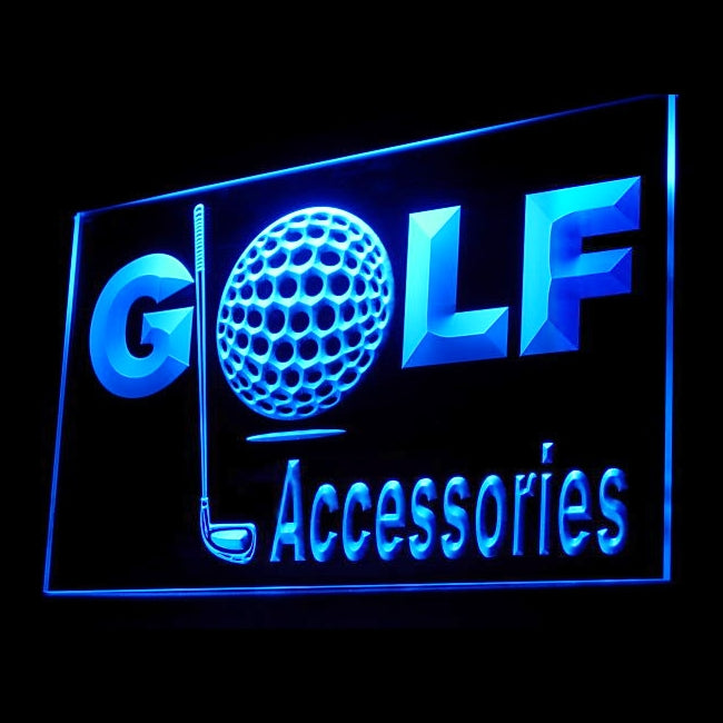 200016 Golf Accessories Store Shop Home Decor Open Display illuminated Night Light Neon Sign 16 Color By Remote