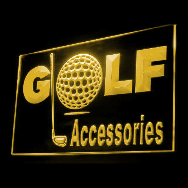 200016 Golf Accessories Store Shop Home Decor Open Display illuminated Night Light Neon Sign 16 Color By Remote